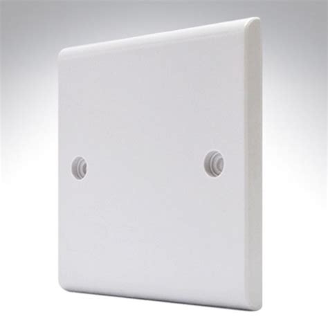 electrical box blanks|blanking plate with cable outlet.